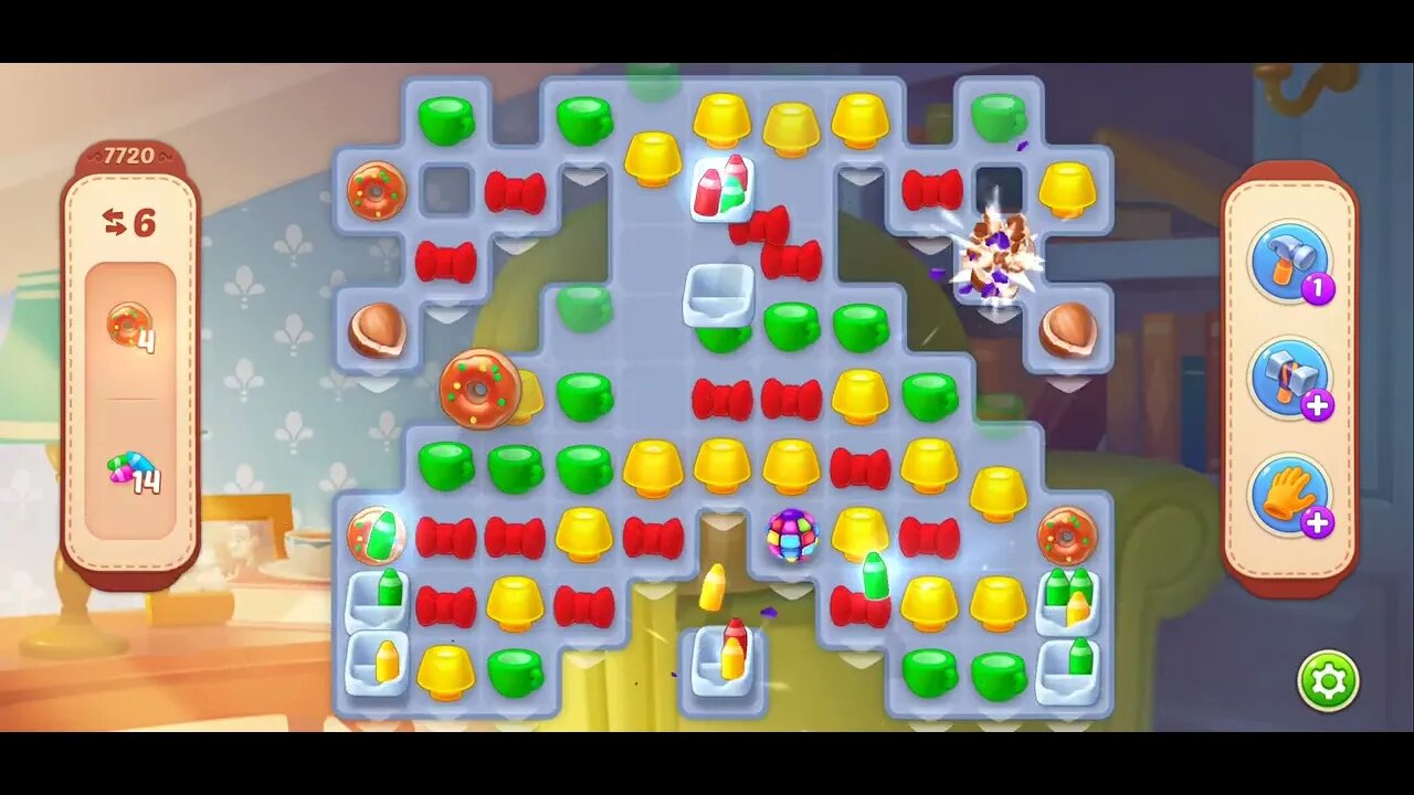 Playrix Homescapes Gameplay Walkthrough Level 7720