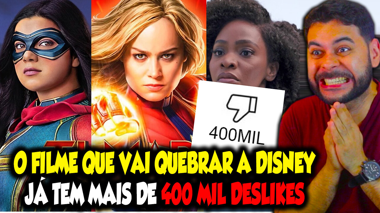 O FILME QUE VAI QUEBRAR A DISNEY JÁ TEM MAIS DE 400 MIL DESLIKES