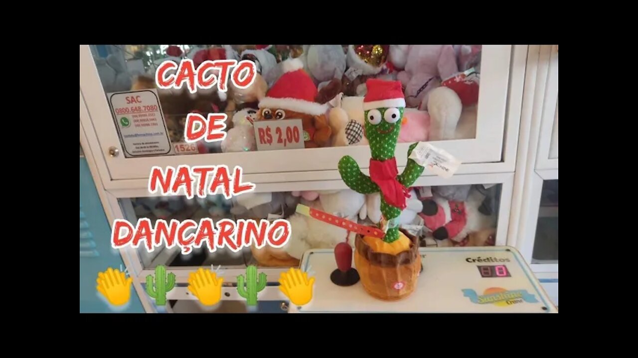 PEGANDO CACTO 🌵 DE NATAL DANÇARINO 👏👏👏