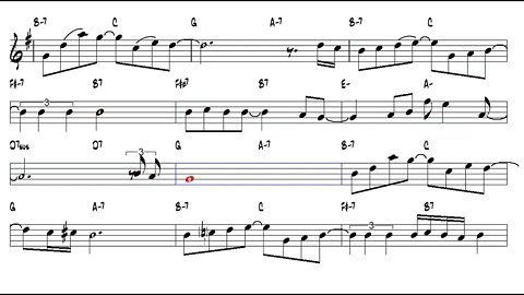 Here, There and Everywhere The Beatles Alto Sax 