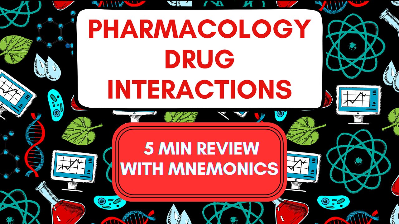 Drug Drug Interactions made easy (mnemonics included)
