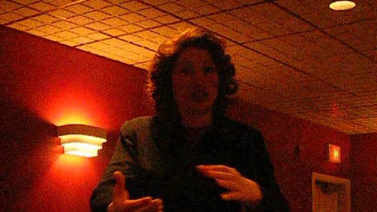 Karen Anderson answers a question on DCF at the Twin City Tea Party candidate night