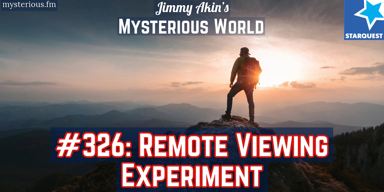 Remote Viewing Experiment! (Outbounder Protocol) - Jimmy Akin's Mysterious World