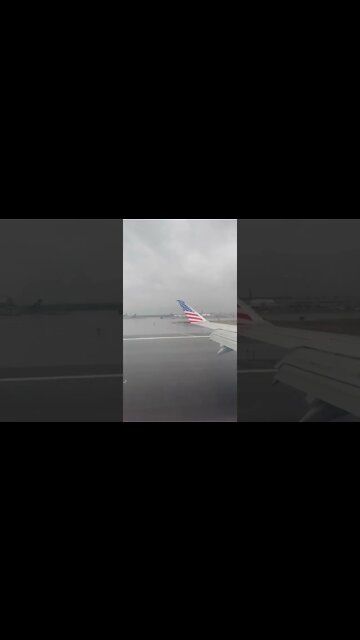 Plane landing