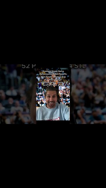 Greatest Playoff Performances (Non-NBA Finals Edition) Modern Era #shorts