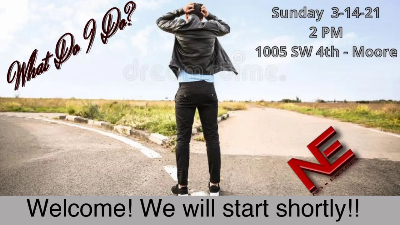 No Excuses Discipleship Live Stream