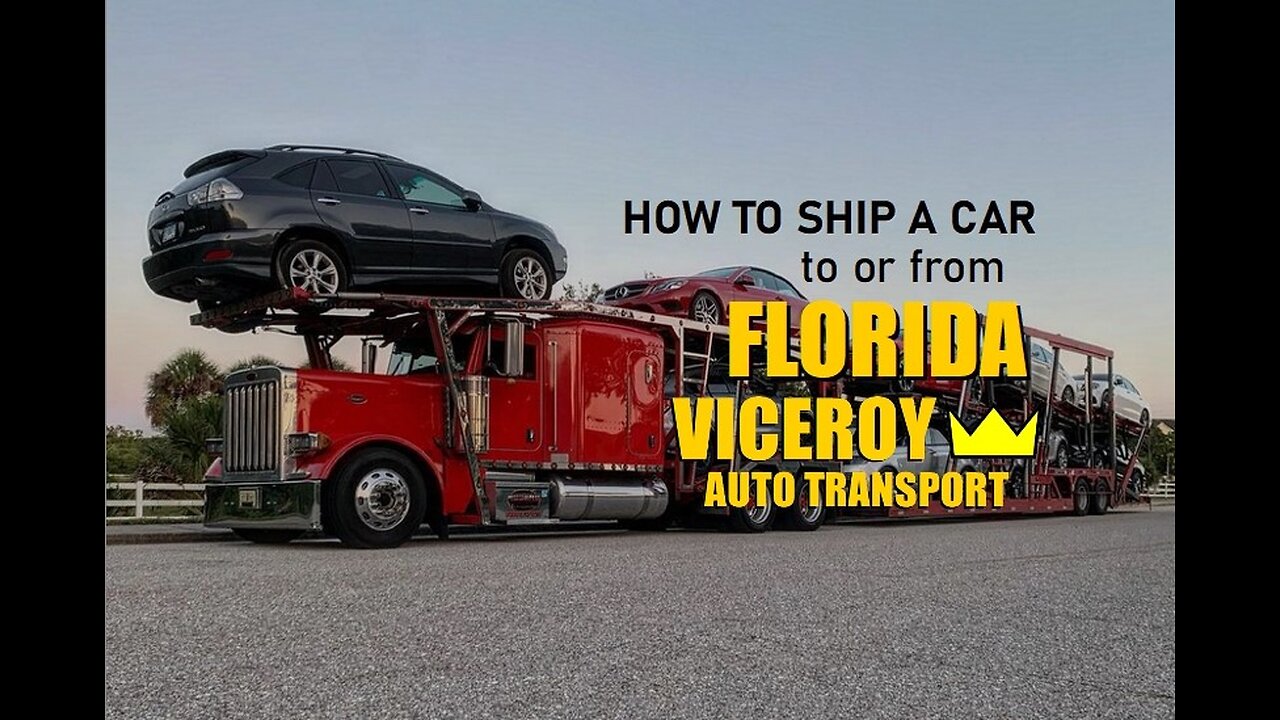 How to Ship a car to or from Florida