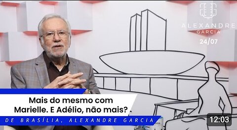 Mais do mesmo com Marielle. E Adélio, não mais? By Alexandre Garcia