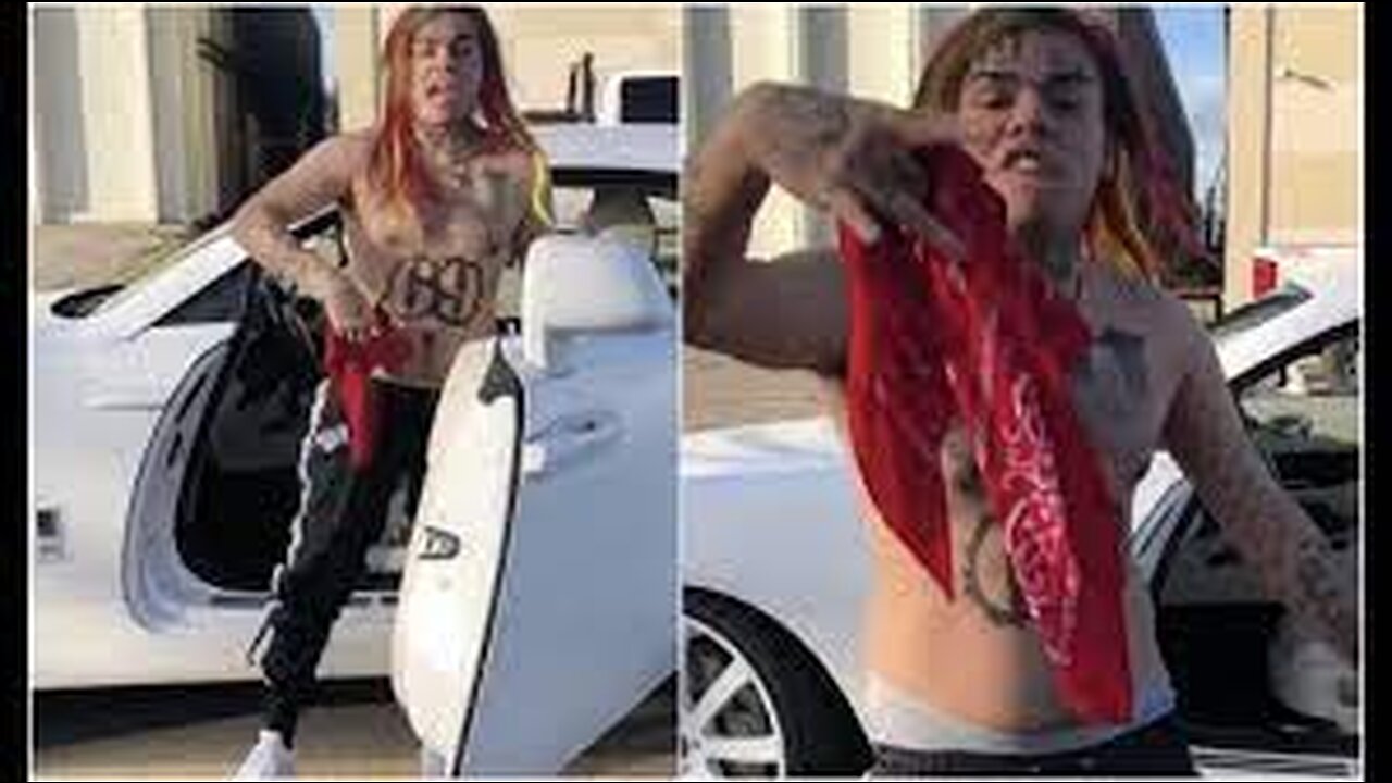 6ix9ine Pulls Up In LA For NBA All Star Weekend Despite Gangs Banning Him