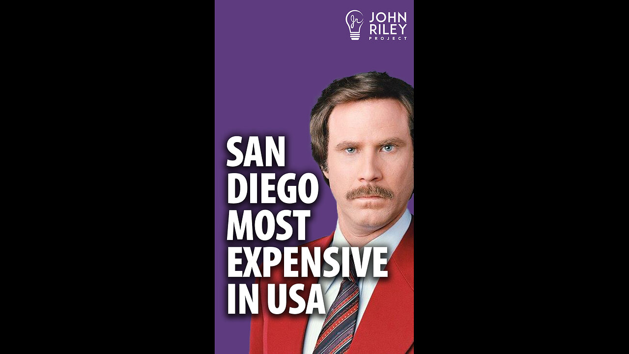 San Diego Most Expensive City in America according to US News and World Report.