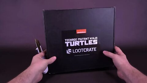 What's Inside The Lootcrate TMNT Limited Edition Series II Crate #3 @The Review Spot
