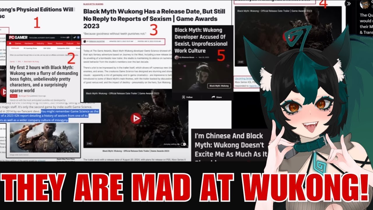 Black Myth Wukong causing MELTDOWN over Game Awards! / Reaction