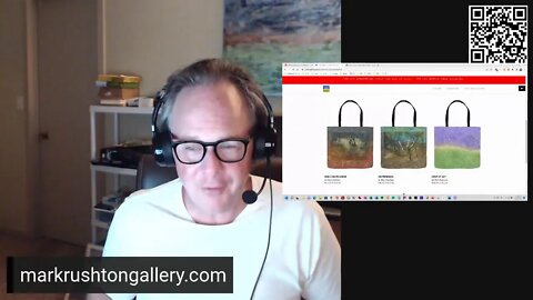 Live Art Sale Chat 35 at the Mark Rushton Gallery