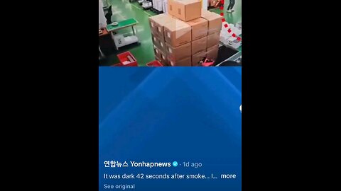Huge accident in south korea