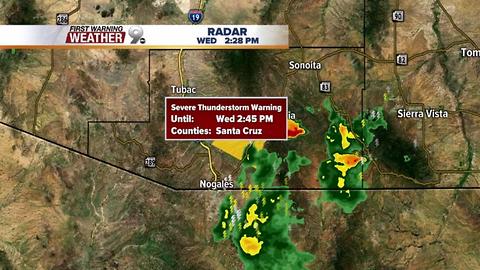Chief Meteorologis Erin Christiansen's KGUN 9 Forecast Wednesday, July 12, 2017