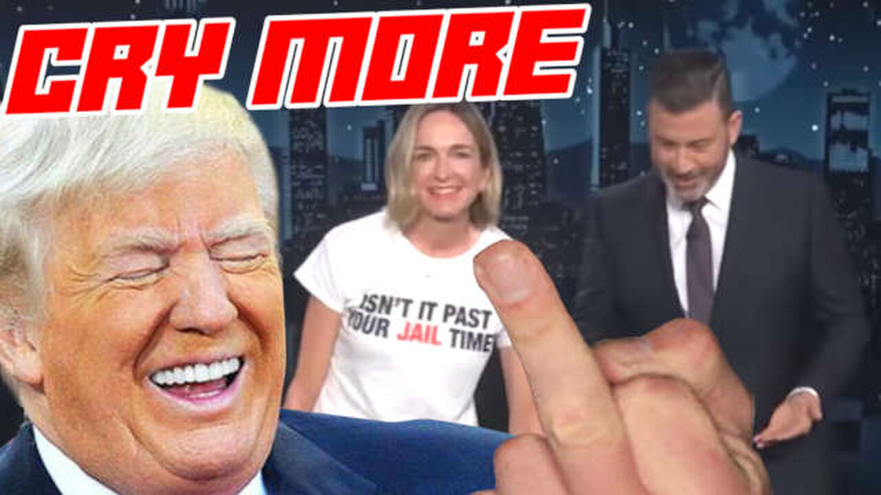 Trump Triggers Jimmy Kimmel's Goofball Wife