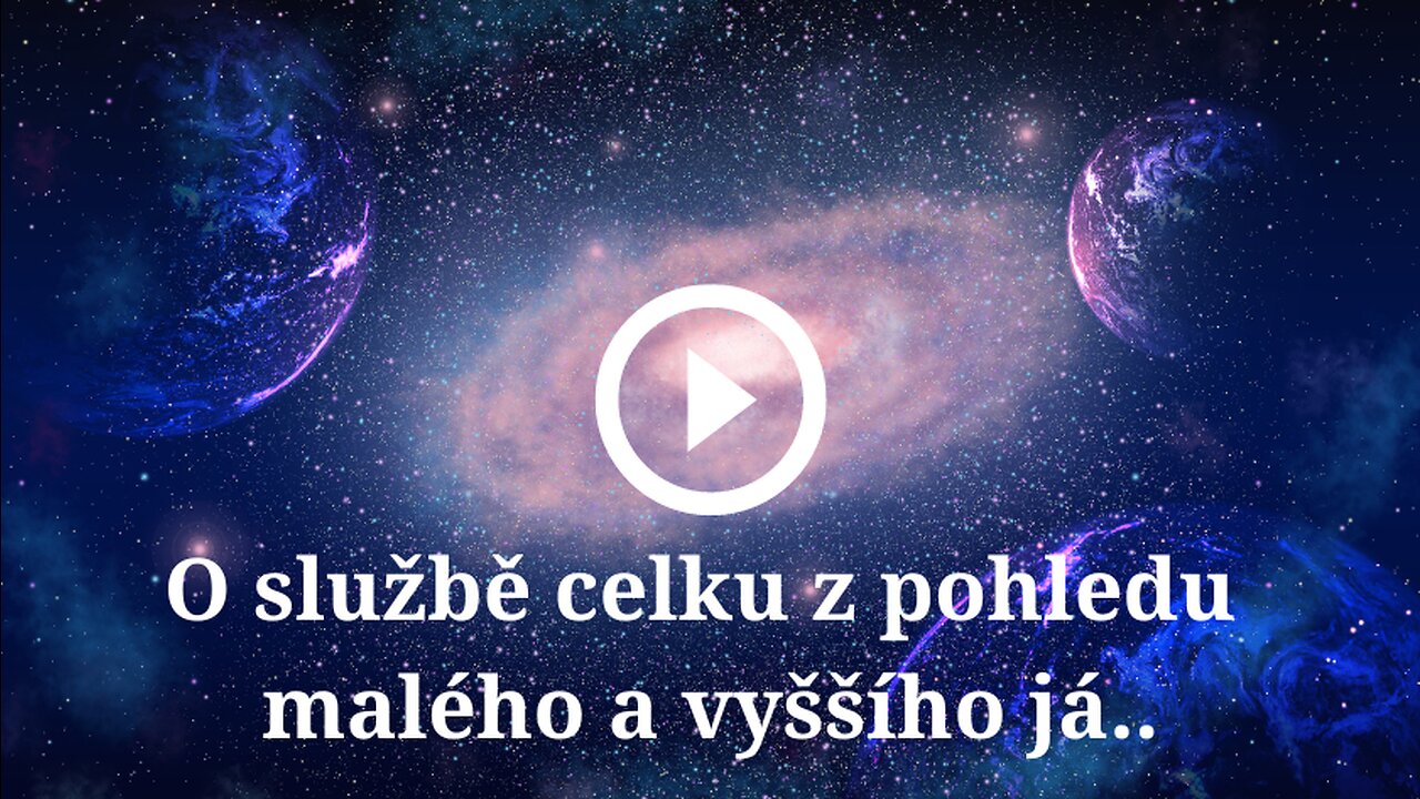 O službě celku z pohledu malého a vyššího já..