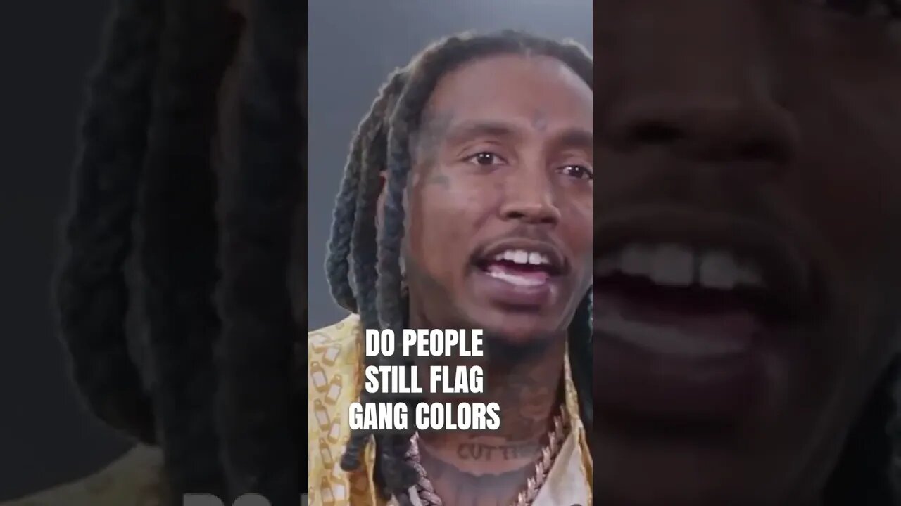 Do people still flag g4ng colors in Los Angeles? Bricc Baby says its TOO dangerous!