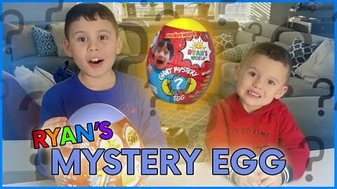 Ryan's Mystery Egg UNBOXING!