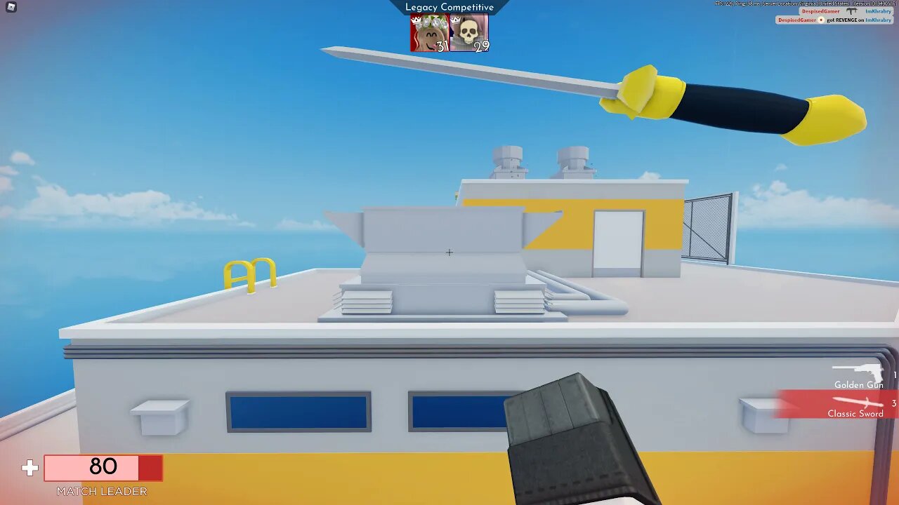 Best way to end a 1v1!!! (Roblox Arsenal)