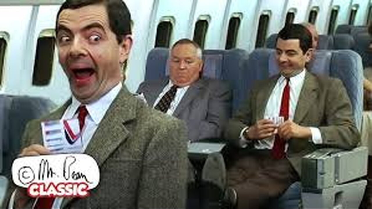 MR Bean Travel By ✈️ Plan | Classic Mr Bean🏛️😎