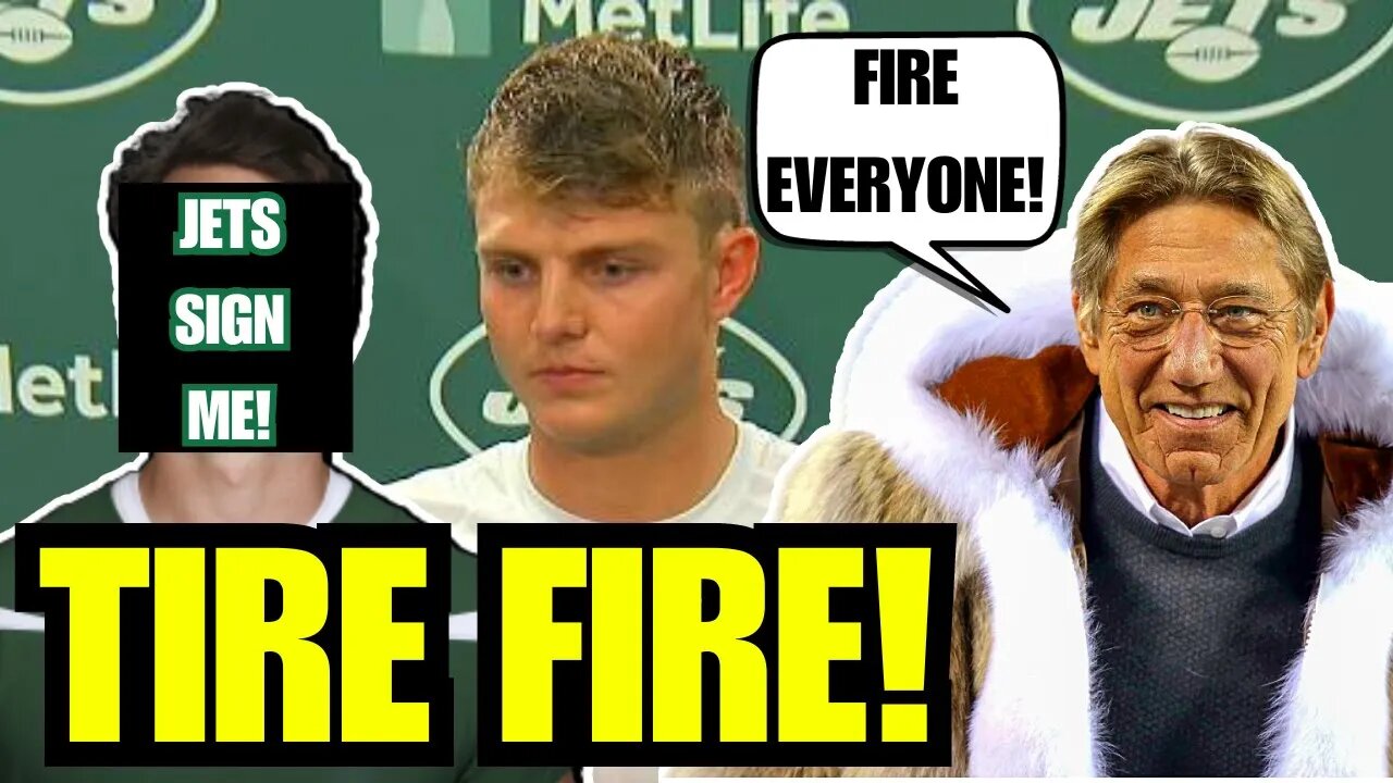 Broadway Joe Namath CRUSHES Zach Wilson into DUST! Jets Sign NFL Quarterback But, WHO?!