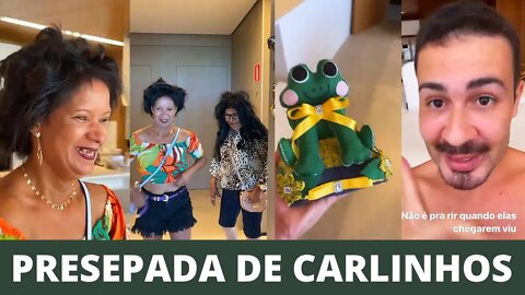 CARLINHOS MAIA FALOU COM DONO DO SALÃO DE BELEZA DE MARIA E DEZA E DEIXAR ELAS COM ESTILO ENGRAÇADO