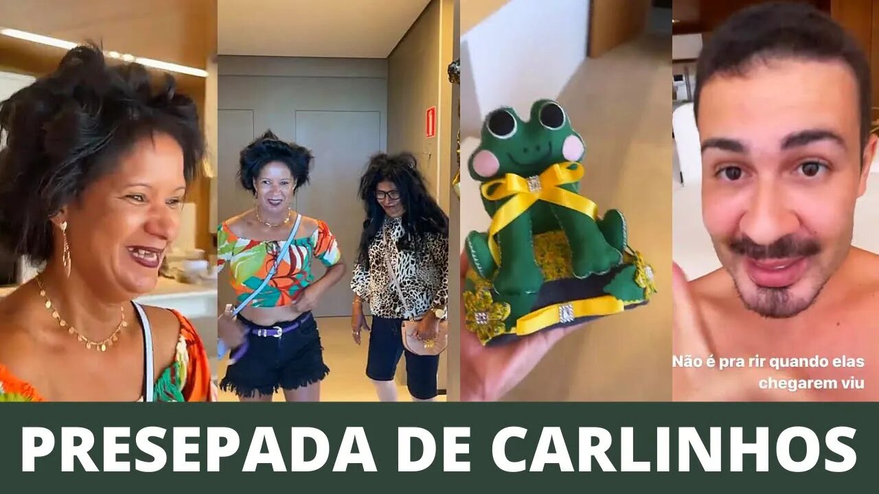 CARLINHOS MAIA FALOU COM DONO DO SALÃO DE BELEZA DE MARIA E DEZA E DEIXAR ELAS COM ESTILO ENGRAÇADO