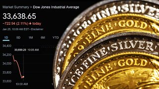 Stock Market MADNESS Day 2! Gold & Silver Hold Strong!