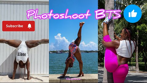 Photoshoot Time, #bts #miamiinfluencer #thickfit