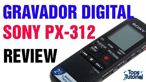 Gravador Digital Sony ICD PX312