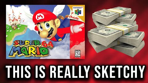 There Is Something Really Off About The Super Mario 64 1.5 Million Dollar Auction