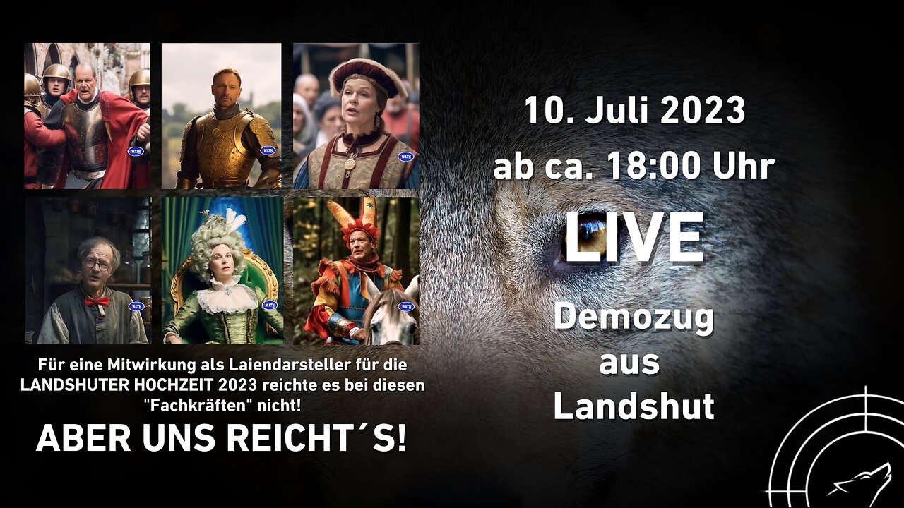 🔴 💥 LIVE | aus Landshut: ABER UNS REICHT`S!💥