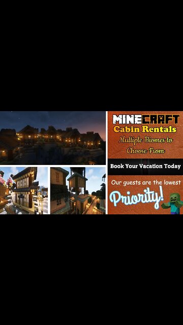 Minecraft: Mod Showcase - ChoiceTheorem's Overhauled Village #Shorts