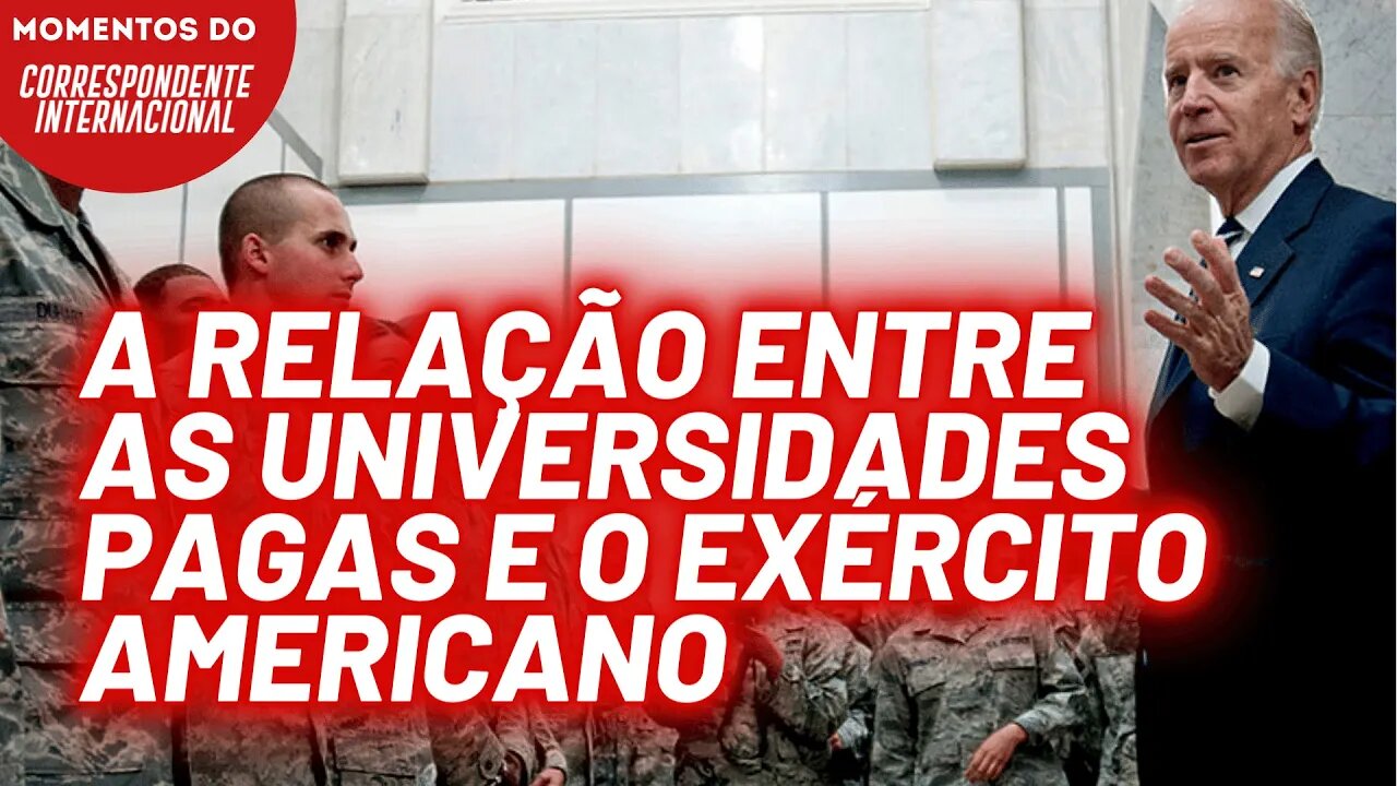 Biden não disponibiliza universidades gratuitas para garantir fortalecimento do exército | Momentos