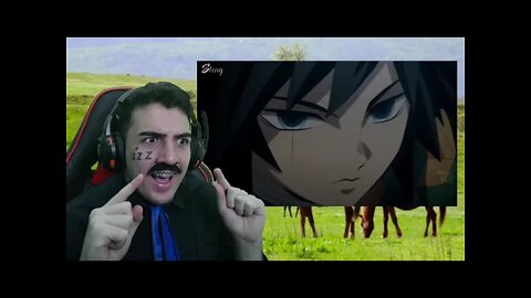 PASTOR REACT Rap do Giyuu Tomioka - (Kimetsu No Yaiba/Demon Slayer) - O HASHIRA DAS ÁGUAS - Sting