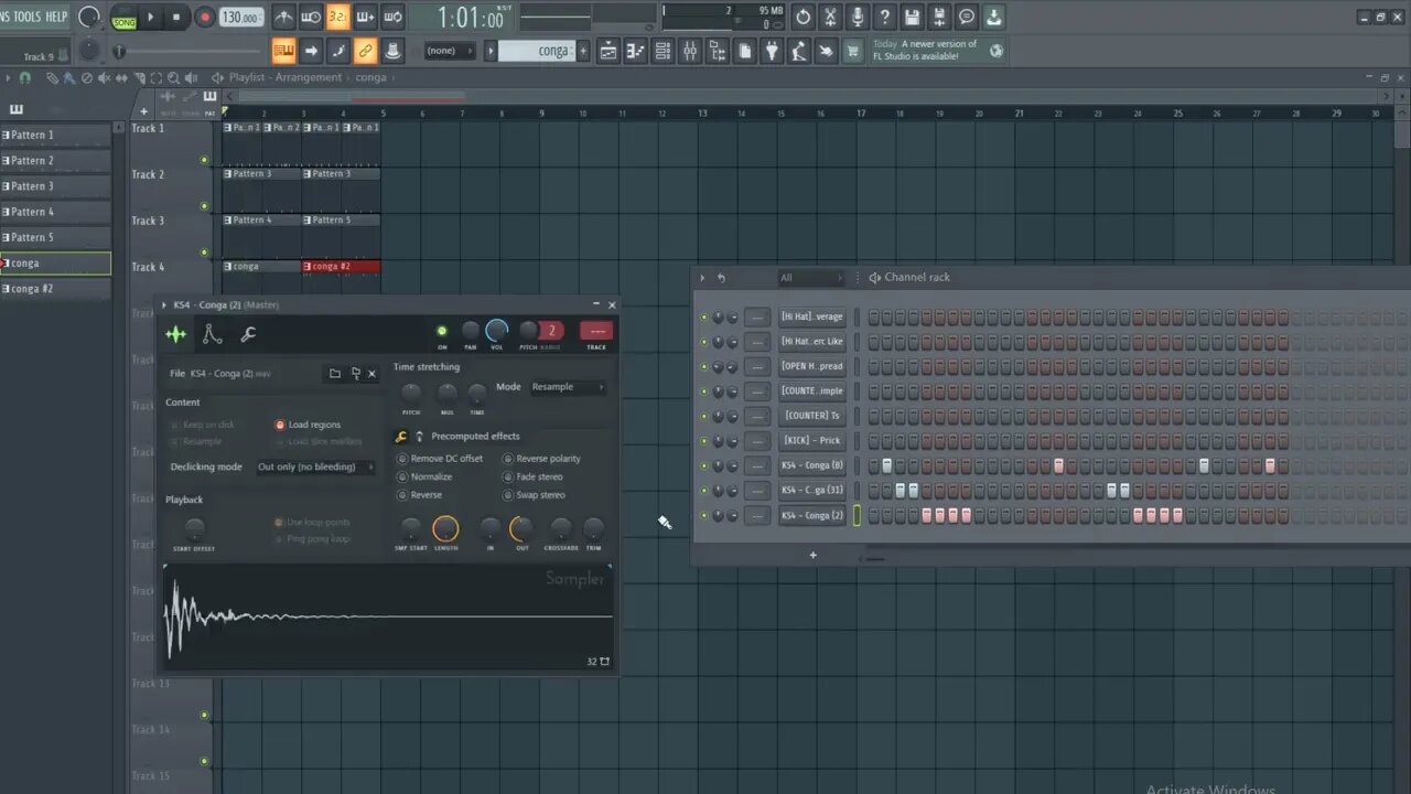 Free conga loop for drill beat | How i made a conga loop for Drill type beat FL Studio tutorial 2023