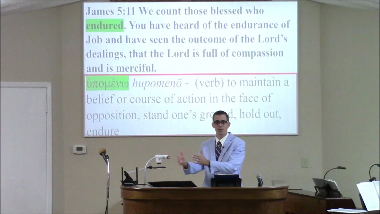 9/29/2021 - The Benefits of Suffering #4 - The Book of Job