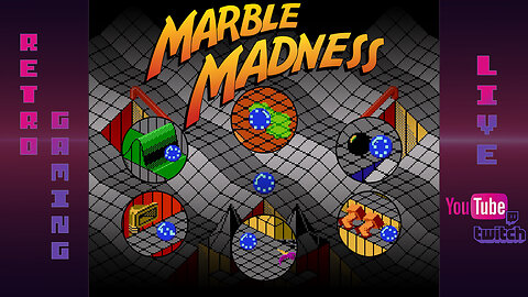 Marble Madness First Play | OG Hardware / OSSC