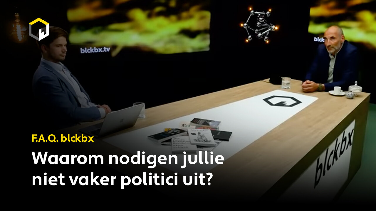 Waarom nodigen jullie niet vaker politici uit?