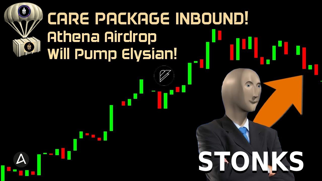 Athena ($ATH) Airdrop 2 cause MASSIVE Elysian ($ELS) Pump! 1 Billion Tokens Over half Airdropped!