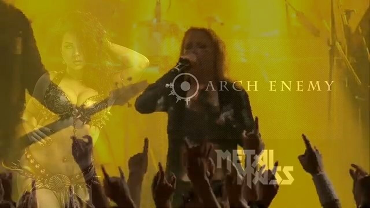 Sunday Metal Mass Part 2 - Arch Enemy - Astro Khaos (Live)