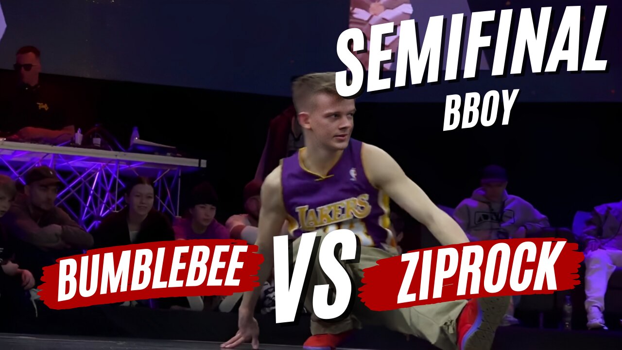 BBOY BUMBLEBEE VS BBOY ZIP ROCK | SEMIFINAL | R.N. CHAMPIONSHIPS 2023