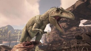 When an idiot tames a giga in Ark... [Cinematic]