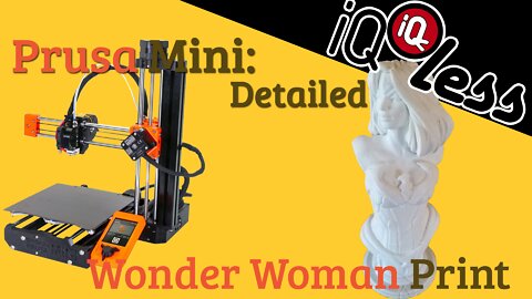 Prusa Mini: Detailed Wonder Woman Print