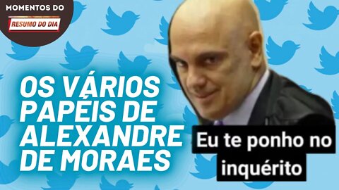 Meme satirizando Alexandre de Moraes | Momentos do Resumo do Dia