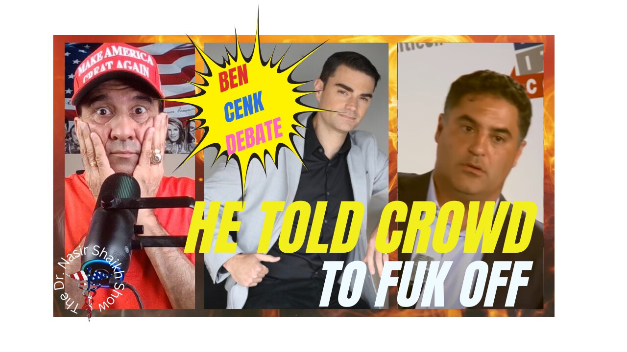 Cenk UYGUR Tells Crowd "Go Fuk Yourselves" While DEBATING Ben Shapiro -Audience Goes WILD
