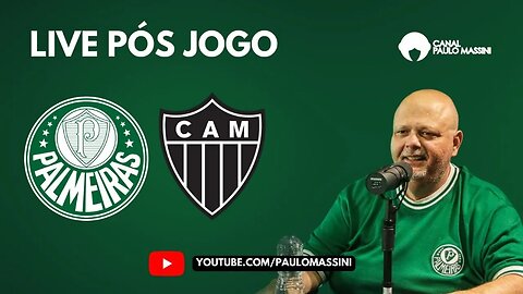 PÓS-JOGO PALMEIRAS X ATLÉTICO-MG AO VIVO.