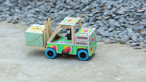 How to make toy mochbox to bucket loader