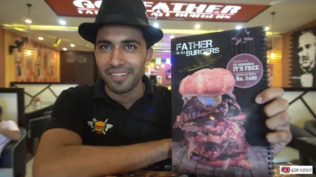 Food Challenge | Godfather Burger| 2019